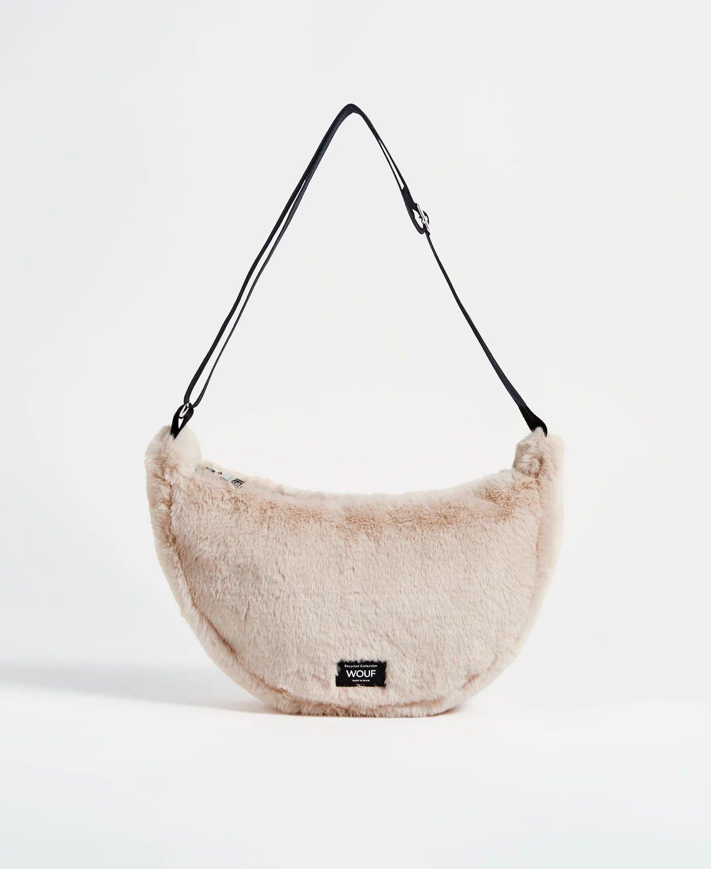 Wouf Omuz Çantası Crossbody Bag Faux Fur Nevada_TWG240036