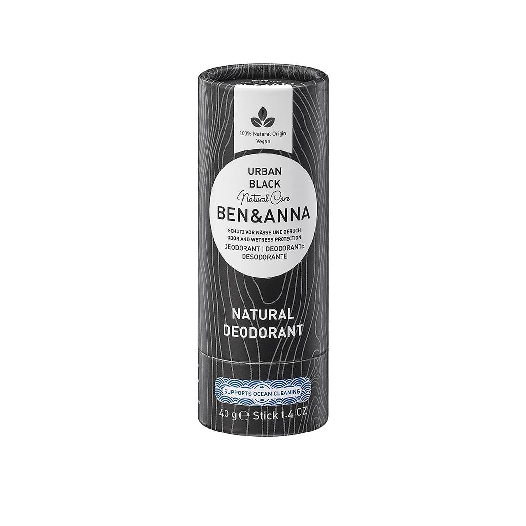 Ben&Anna Natural Deodorant Papertube Urban Black 40 gr._JM009-222237