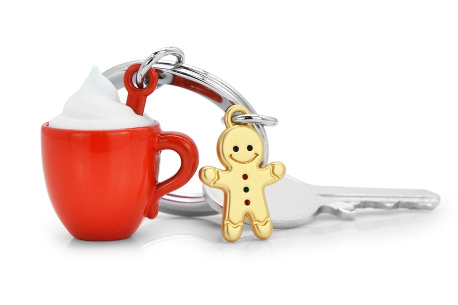 Metalmorphose Anahtarlık Köpüklü Fincan & Gingerbread_MTM152-01
