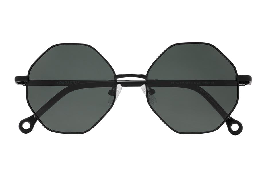 Parafina Güneş Gözlüğü Brisa Black Green_BRI-BLC-DGN
