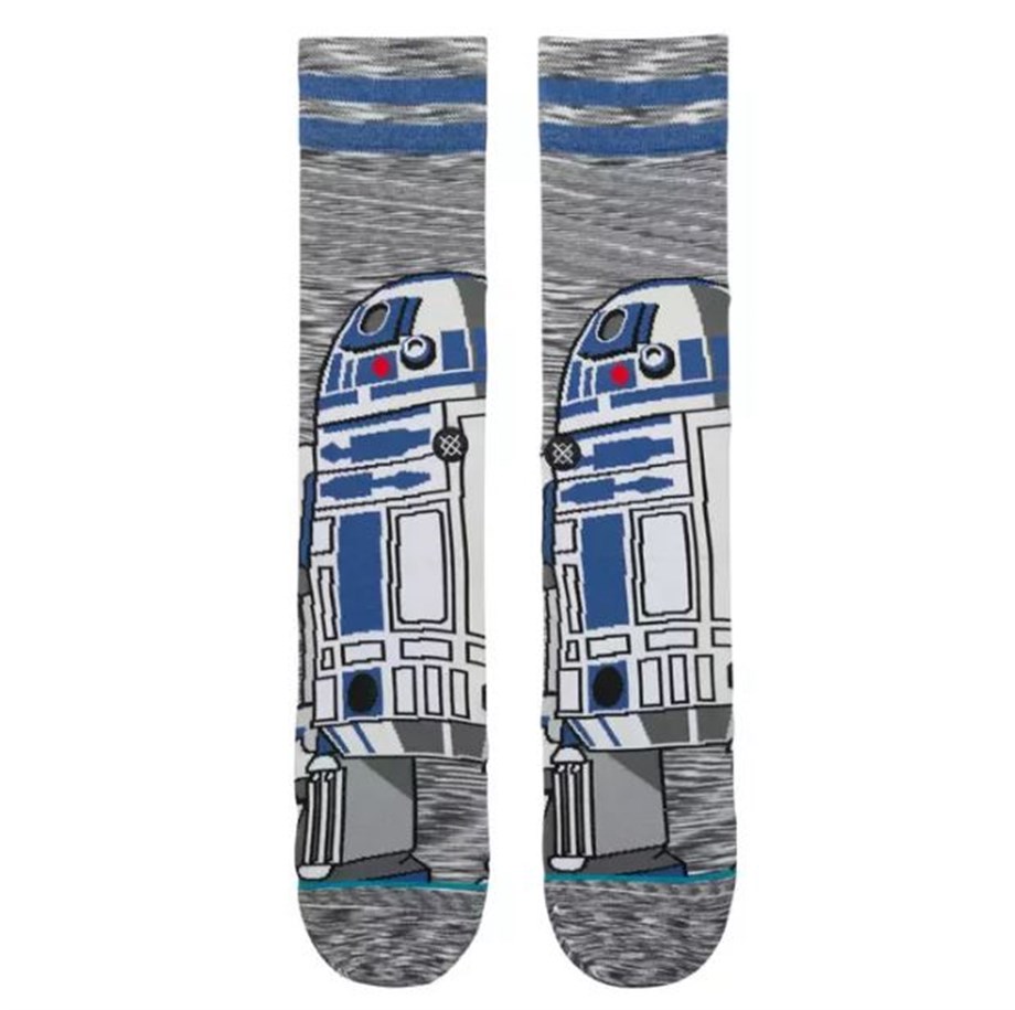 Grey R2 Unit Stance Erkek Çorap Star Wars R2 Unit Grey