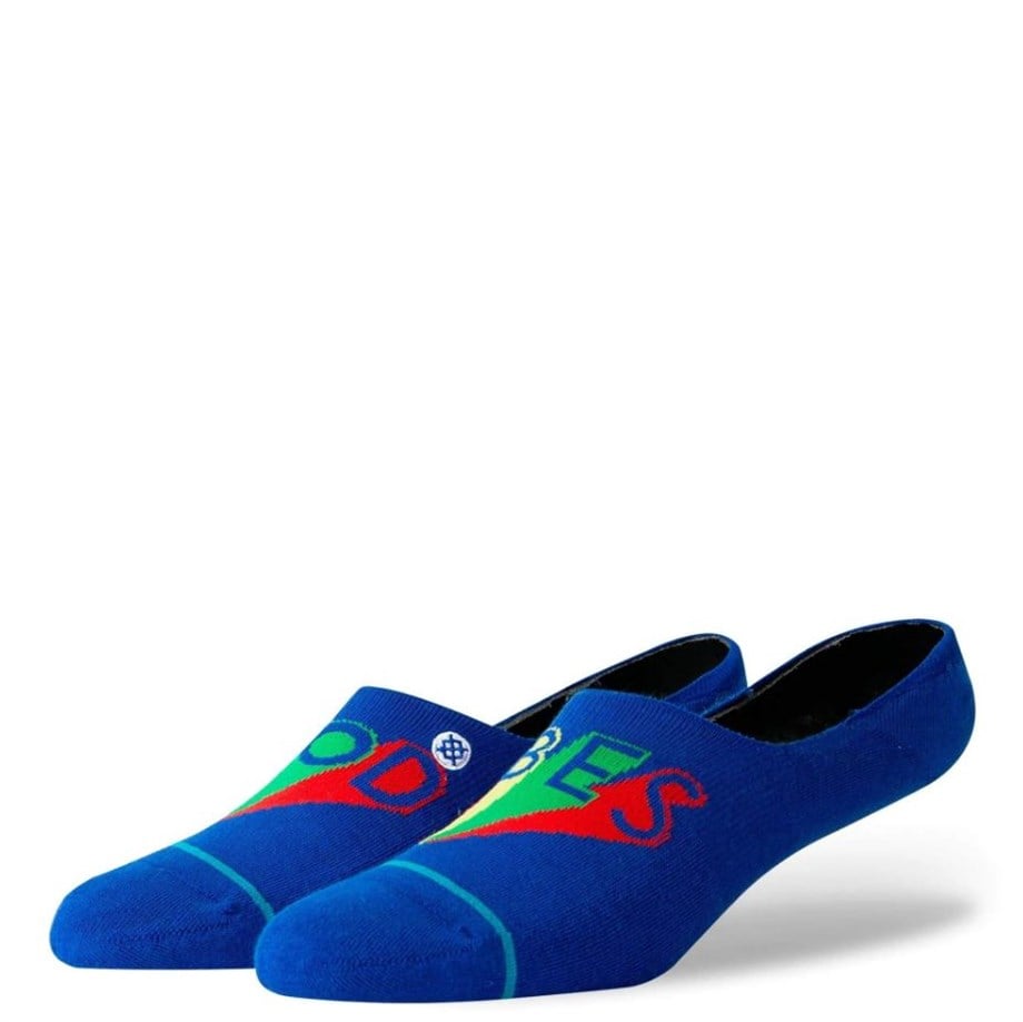 Stance Erkek Kısa Patik Çorap Vibe Rainbow Low Blue_M145B19VRL-BLU