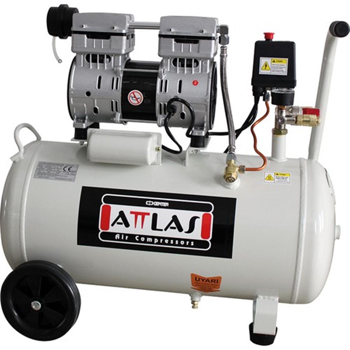 Attlas Sk 1050 Sessiz Kompresör Monofaze 50Lt A0302016