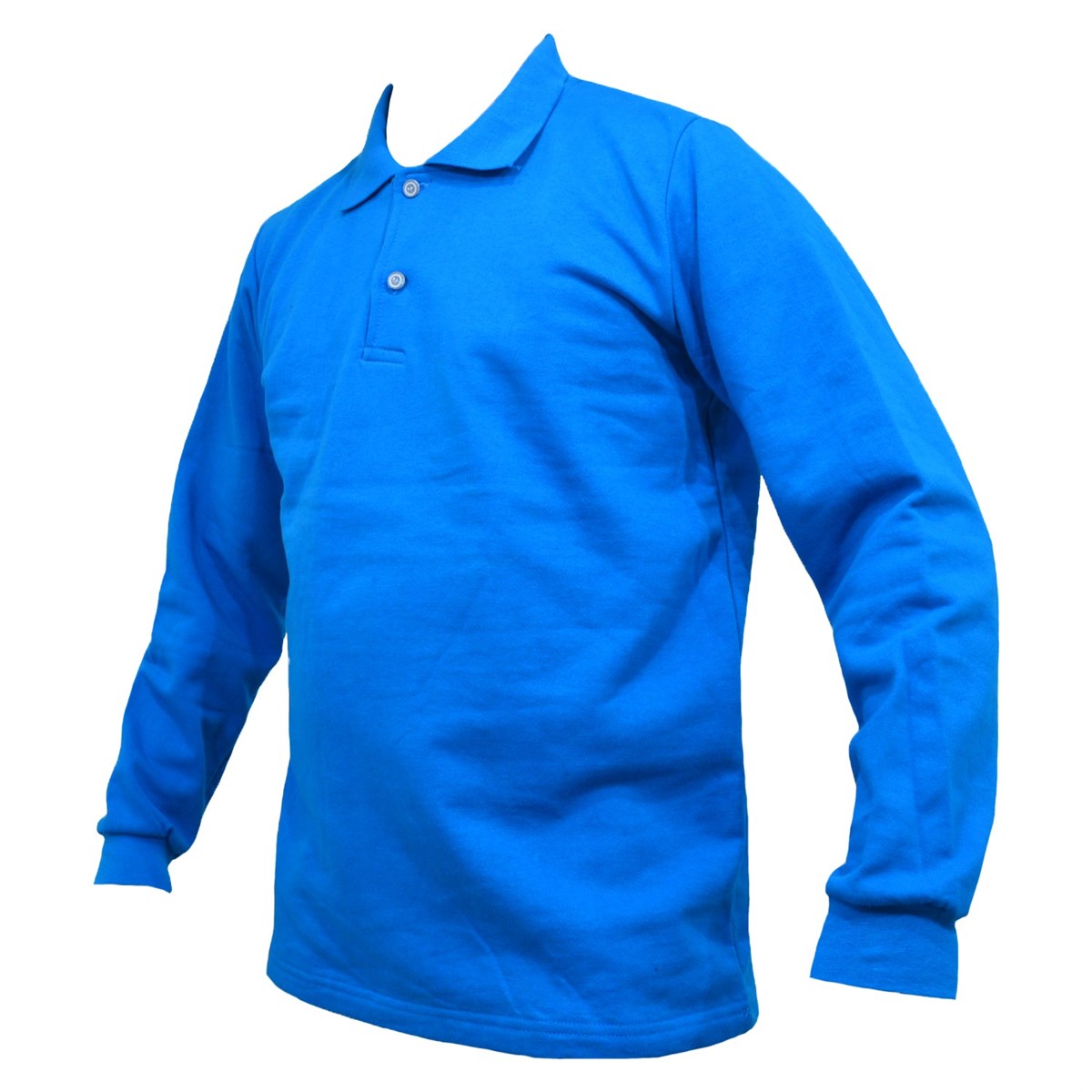 Ssm 0546 2 İplik Polo Yaka Uzun Kollu Sweat