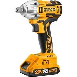 İngco 20V Lithium-Ion Somun Sökme 300NM Kömürsüz Motor 2 Bataryalı CIWLI2001