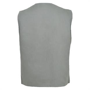 Ssm 16/12 Gabardin Teknik Işçi Yelek Koyu Bej