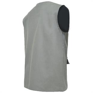 Ssm 16/12 Gabardin Teknik Işçi Yelek Koyu Bej