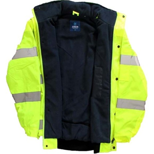 Junior JN1021 Reflektörlü Kolu Çıkarılabilir Parka Mont