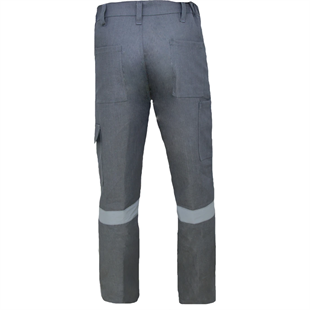 Ssm Isı ve Yırtılmaya Dayanıklı Kot Iş Pantolonu