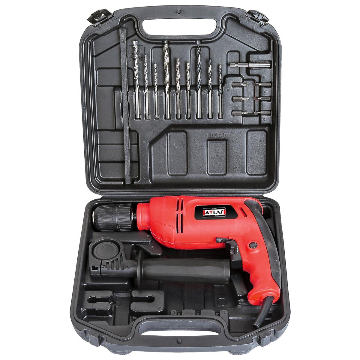 Attlas Atm 810 16 Parça Uç Setli Darbeli Matkap 