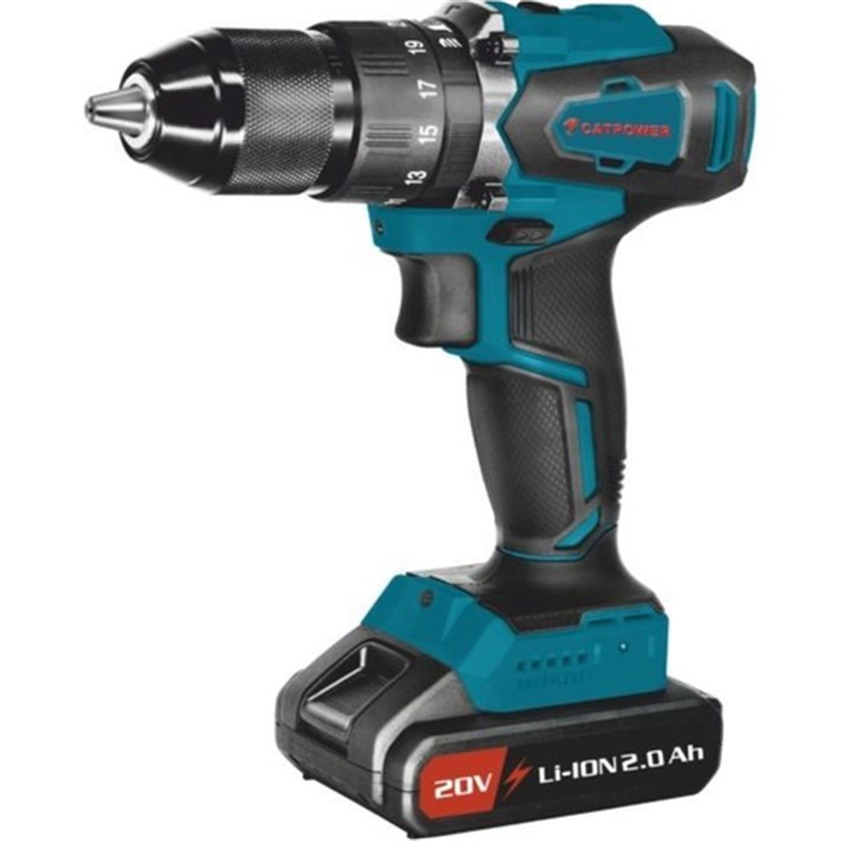 CATPOWER 4111 Akülü Darbeli Vidalama Matkap 20 V