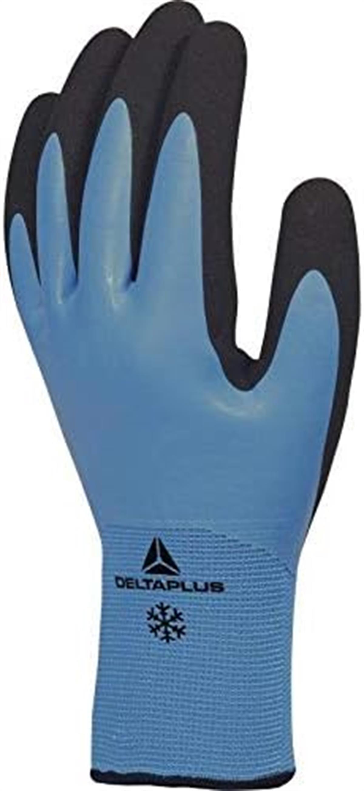Delta Plus Wet & Dry VV636BL Su Geçirmez Nitril İş Eldiveni