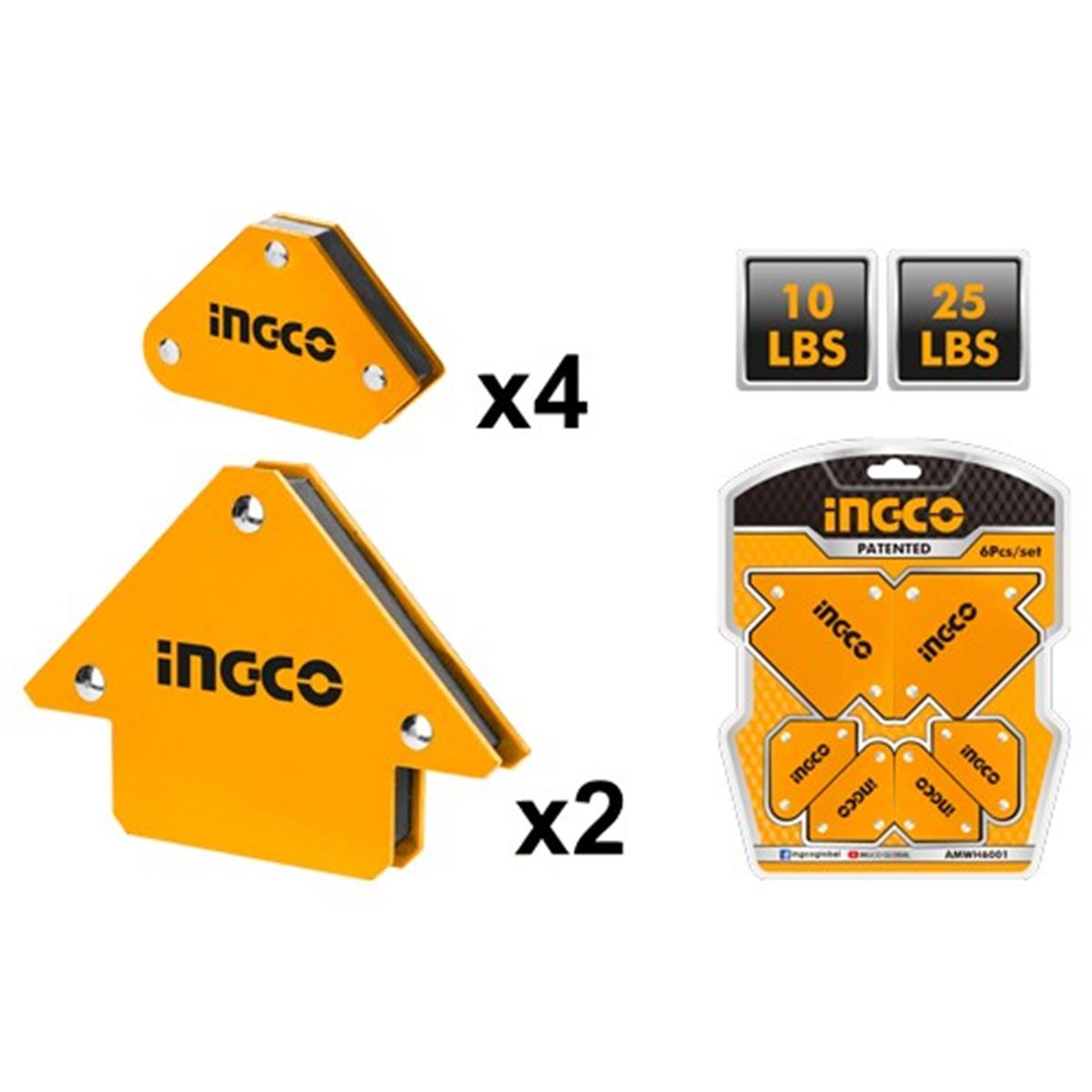 Ingco Manyetik Kaynak Tutucu Seti AMWH6001