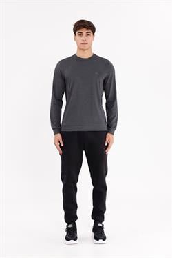 Merserize Efektli Yumuşak Doku Ayarlanabilir Kapüşonlu Rahat Kalıp Kapüşonlu Sweatshirt