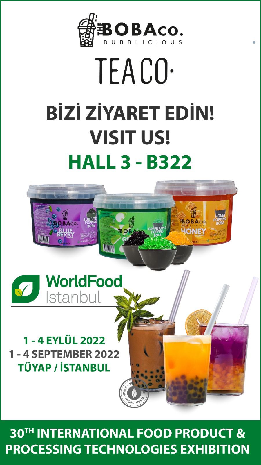 TheBobaCo WorldFood İstanbul’da