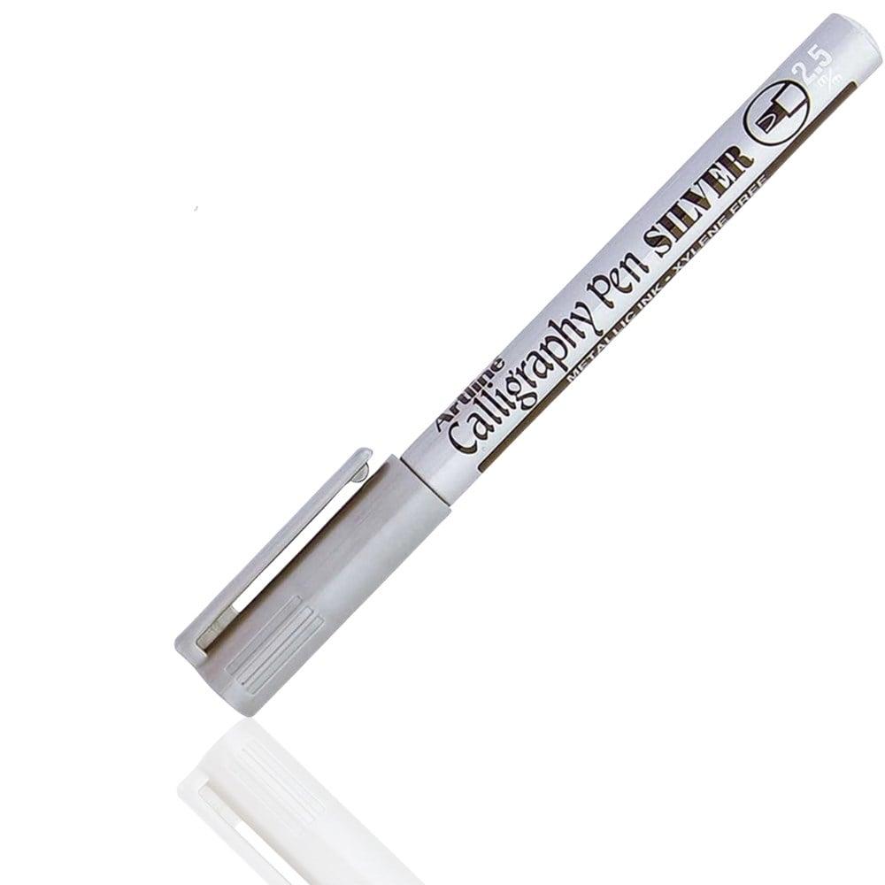 Artline Calligraphy Pen Kaligrafi Kalemi 2.5 mm Silver