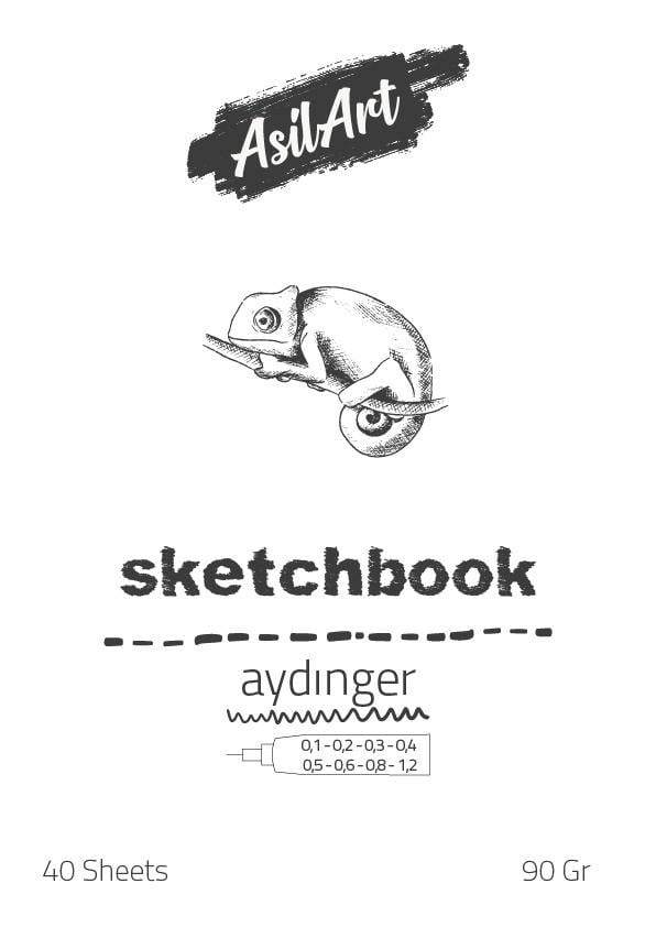 Asilart Aydınger Defteri 90 gr A5 40 yp