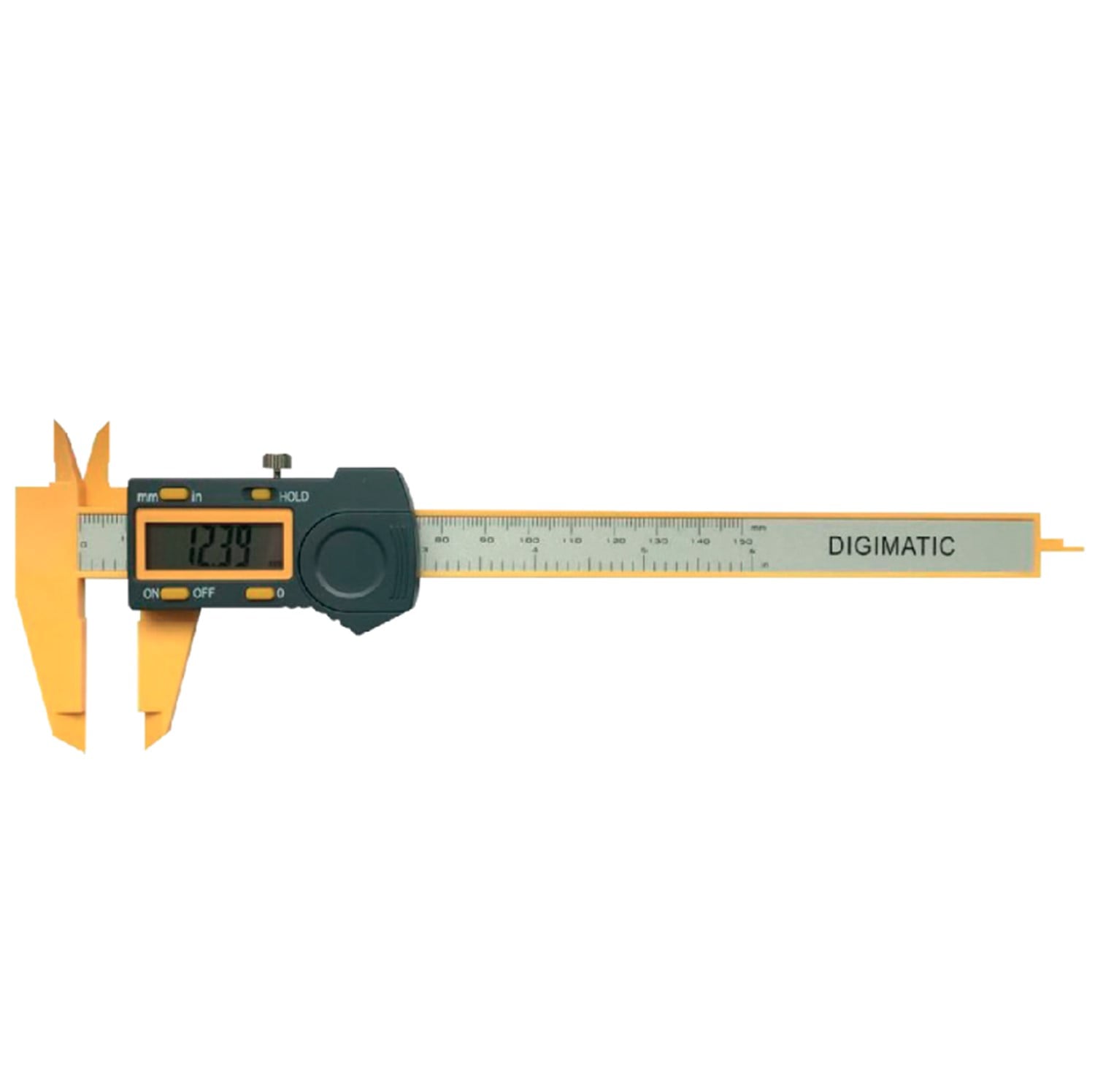 Asimeto Karbon Fiber Dijital Kumpas 0-150X0.1 mm