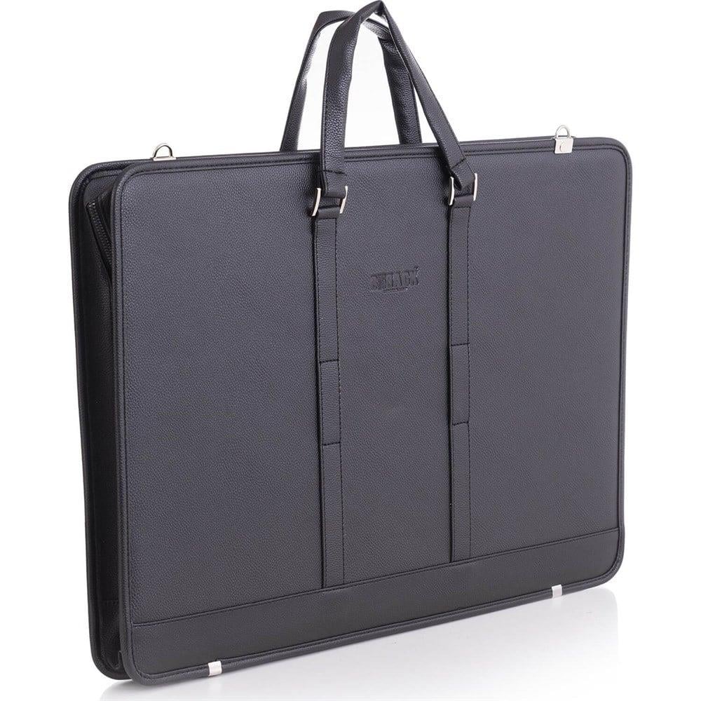 Bback Proje Çantası Suni Deri 40x55 cm Siyah