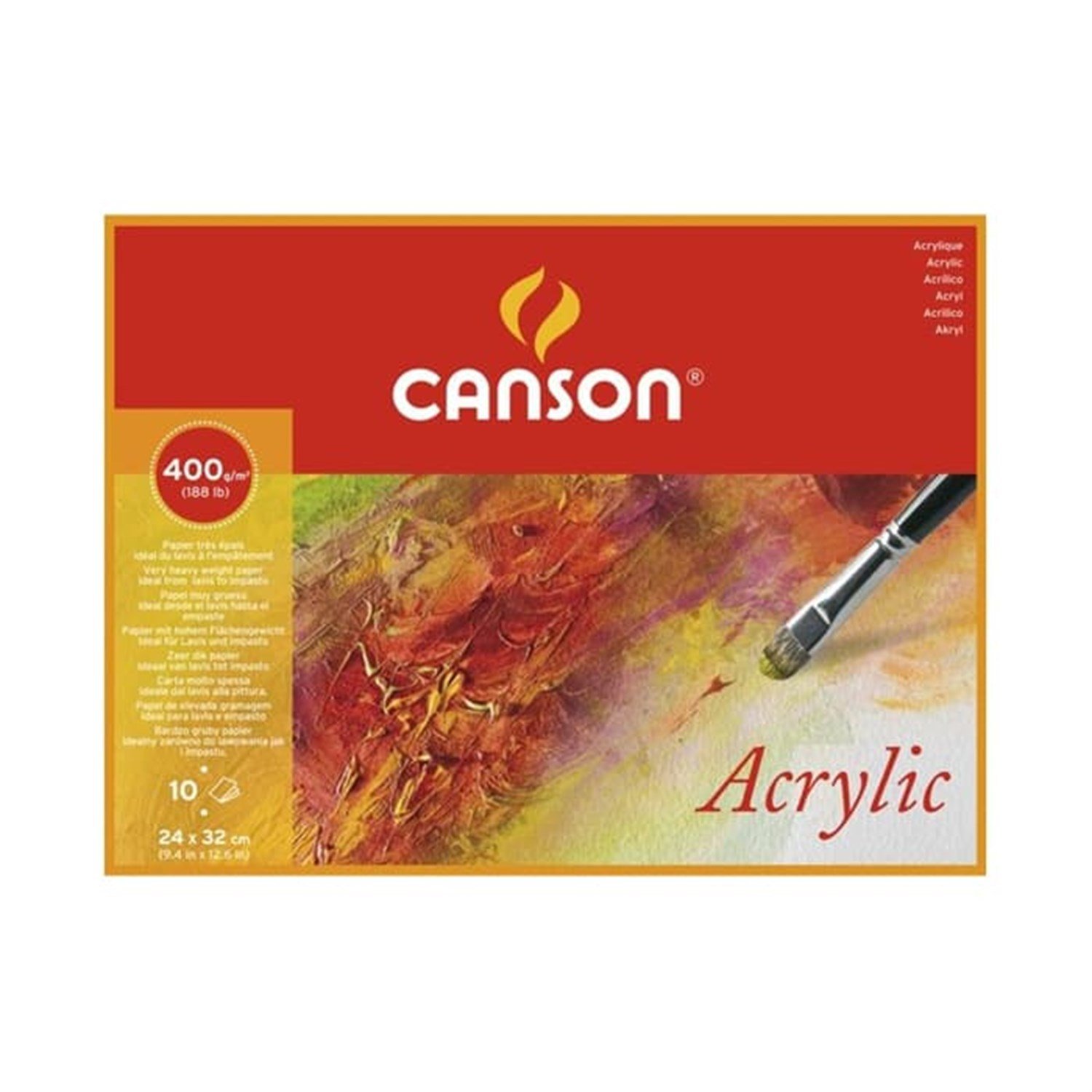 Canson Acrylic Boya Defteri 400 gr A4 10 Yaprak