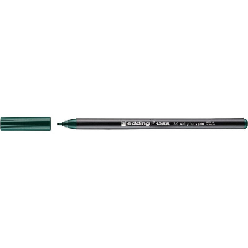 Edding Kaligrafi Kalemi E-1255 2 mm Çam Yeşili