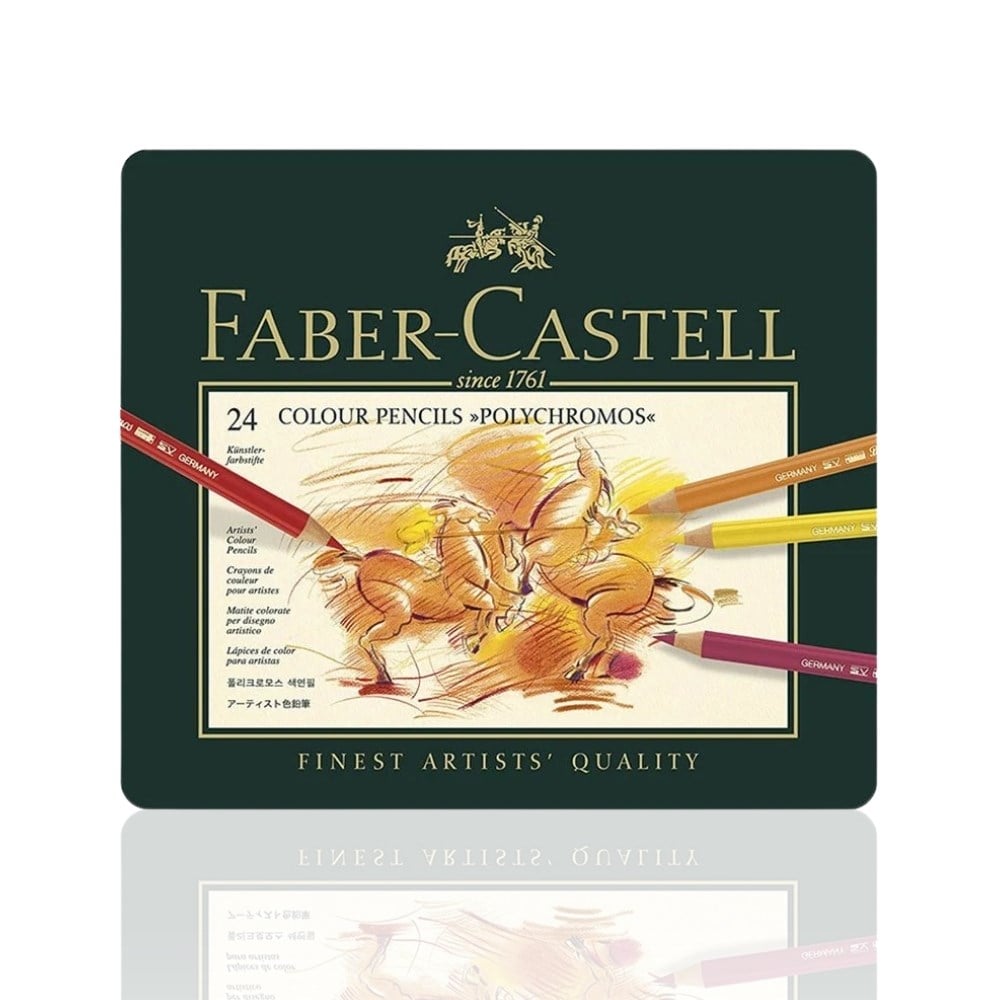 Faber-Castell Polychromos Kuru Boya Kalemi 24lü