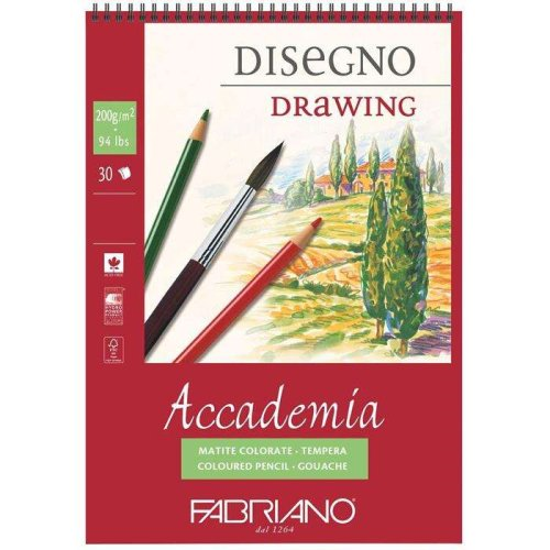 Fabriano Accademia Disegno 200 gr 30 Yp A3