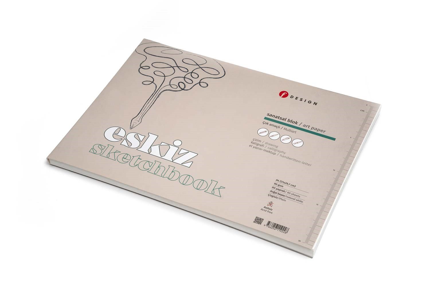 FDesıgn Çok Amaçlı Eskiz Defteri