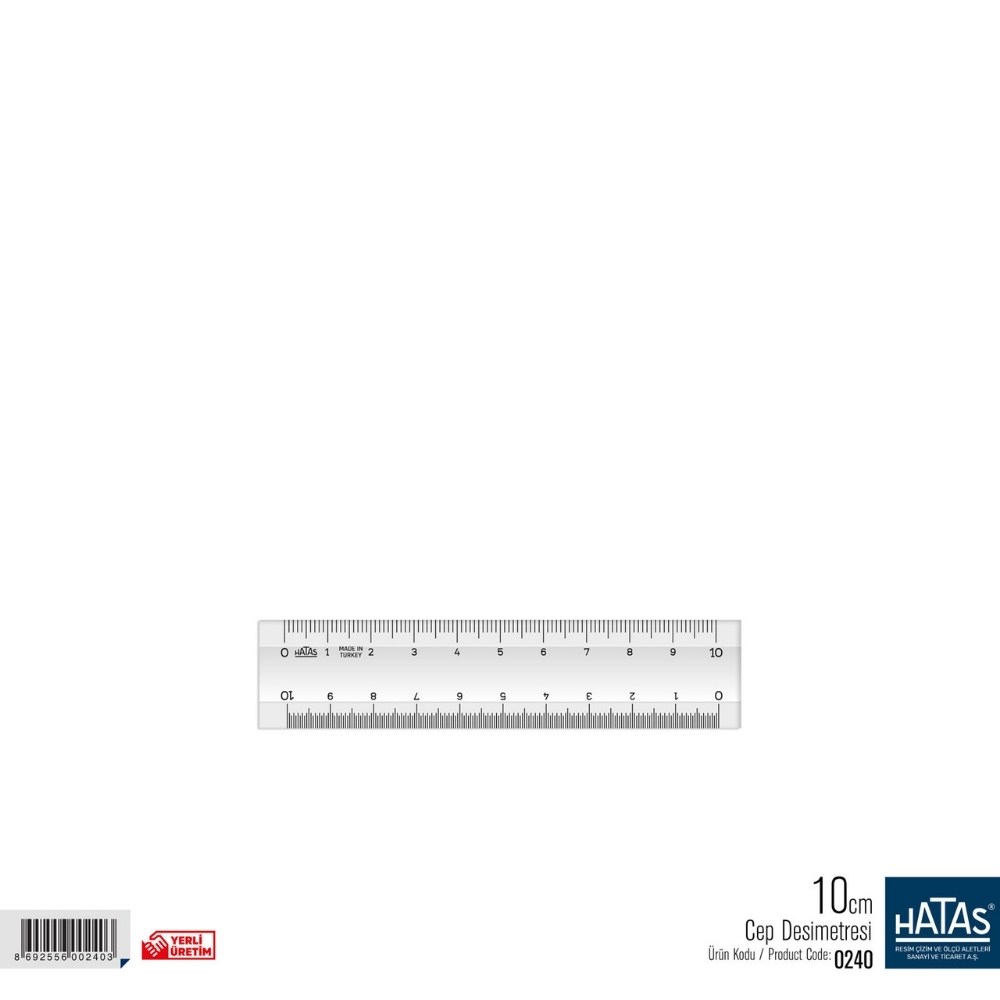 Hatas 0240 Cep Cetveli 10 cm