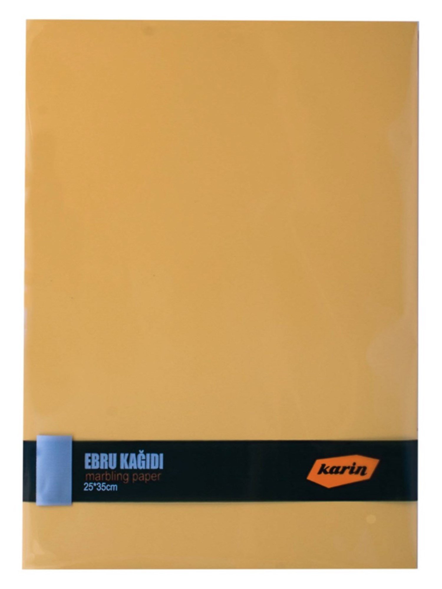 Karin Ebru Kağıdı 25x35 cm Koyu Şamua 70 gr 100 Adet