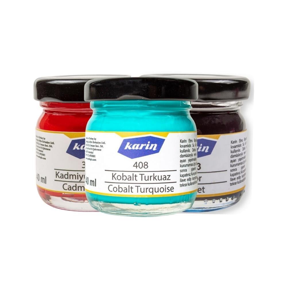 Karin Geleneksel Ebru Boyaları 40 ml