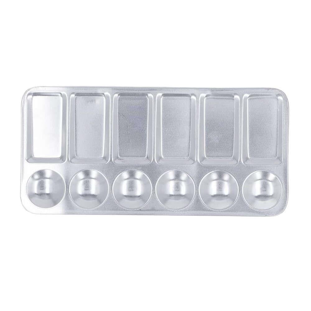 Keep Smiling Alüminyum Palet Dikdörtgen 12 Godeli 11x23 cm