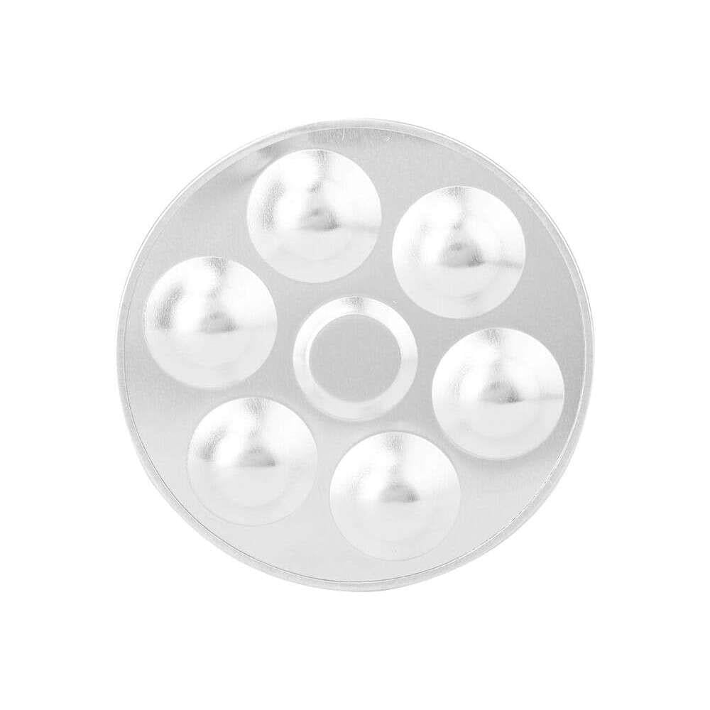 Keep Smiling Alüminyum Palet Yuvarlak 6 Godeli 12,7 cm