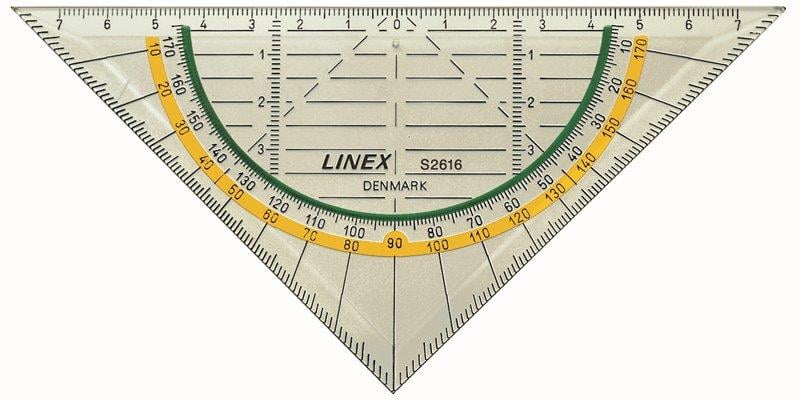 Linex Anti Slide Kaydırmaz Gönye 16 cm S2616