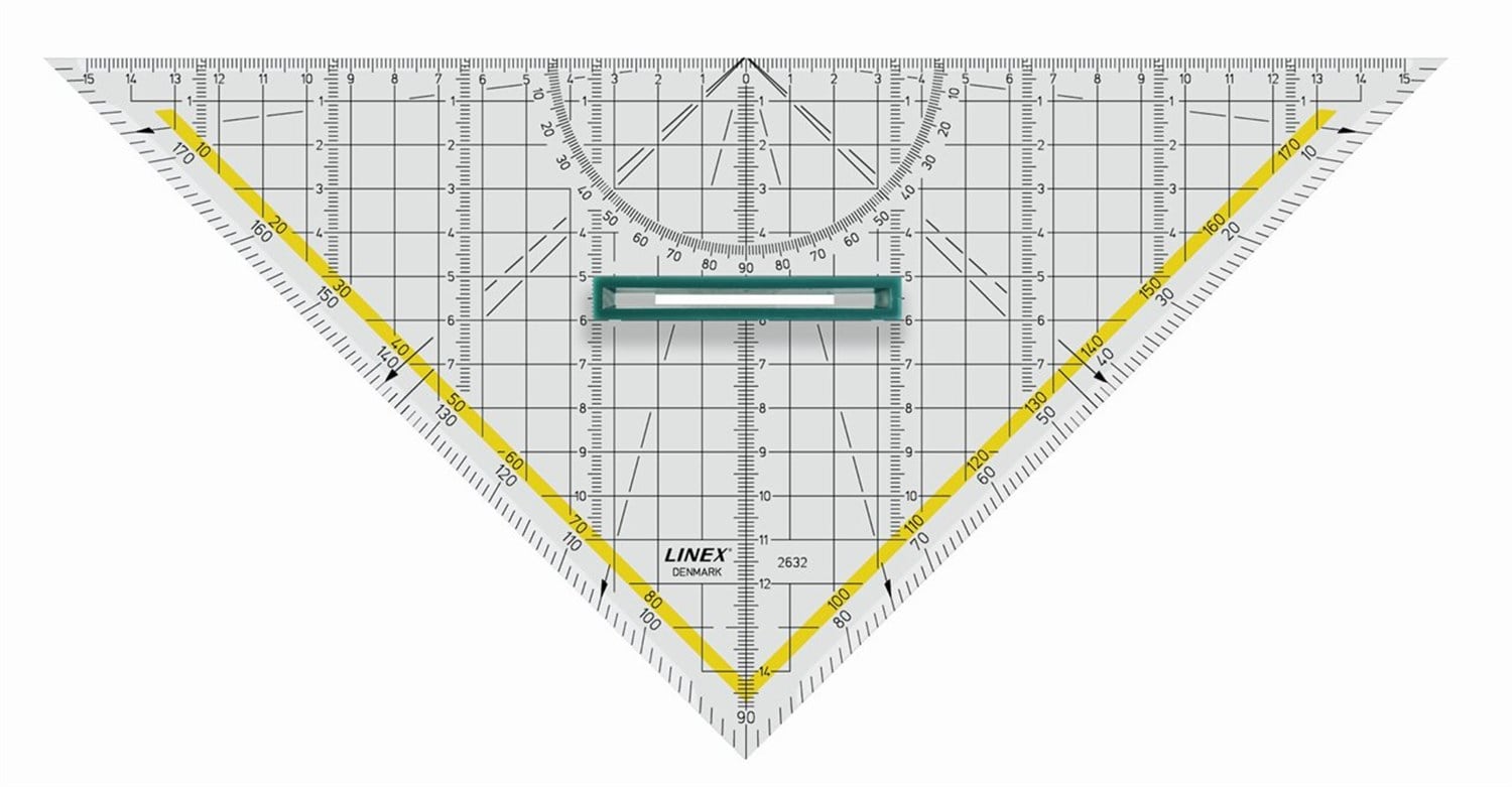 Linex Geometrik Açı Gönye 30 cm