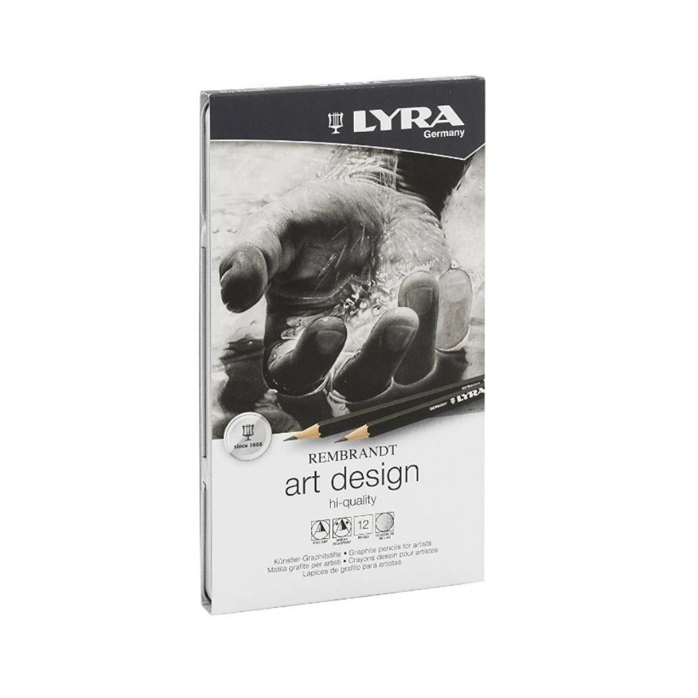 Lyra Dereceli Kurşun Kalem Art Design Set 12li