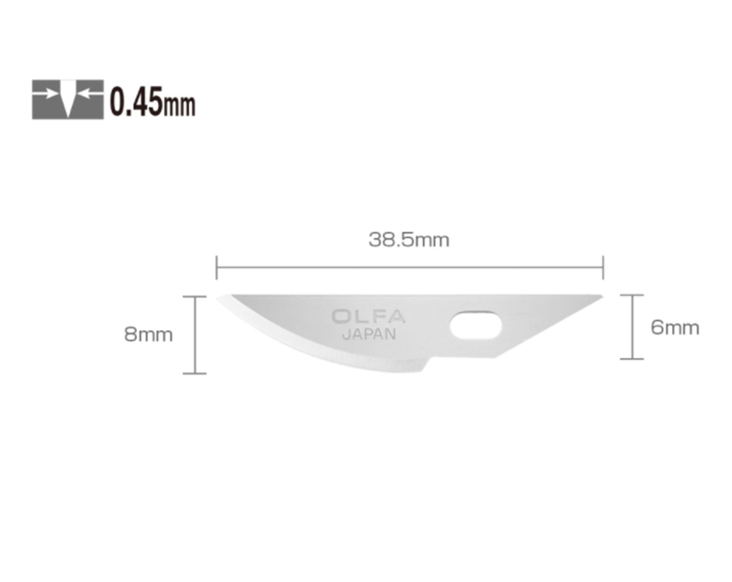 Olfa Kretuar Bıçağı Yedeği KB4-R/5