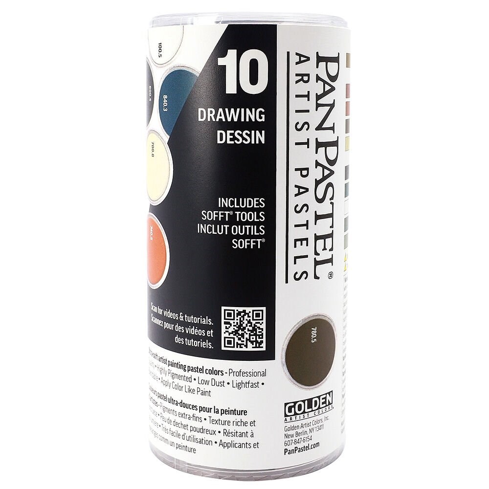 PanPastel Ultra Soft Artist Pastel Set Drawing 10lu