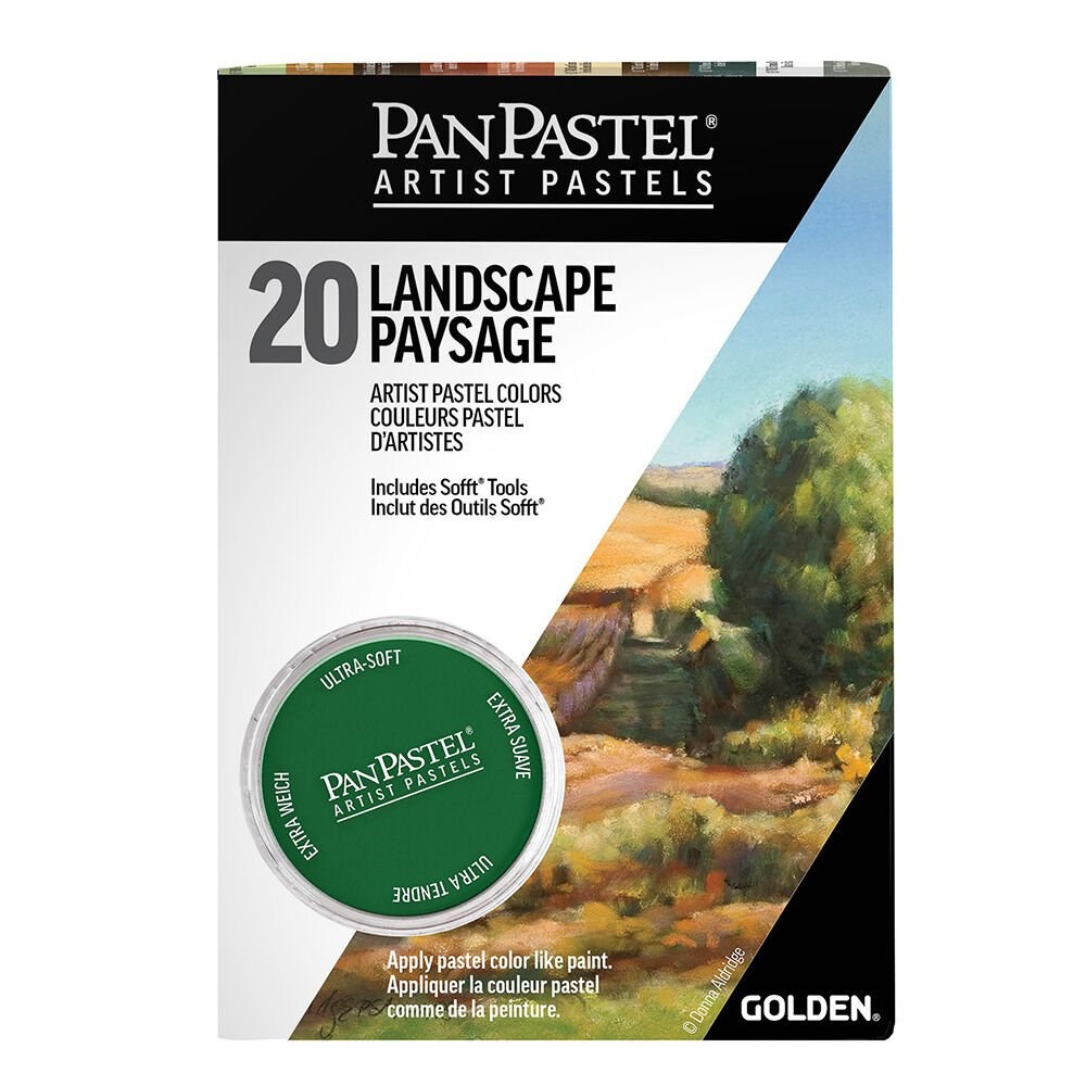 PanPastel Ultra Soft Artist Pastel Set Landscape 20li