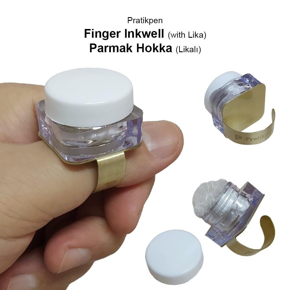 Pratik Pen Metal Parmak Likalı Hokka
