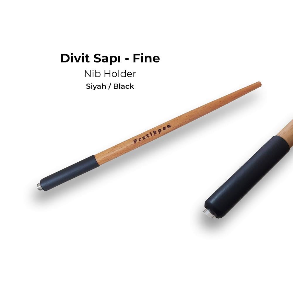 Pratikpen Divit Sapı Fine Siyah
