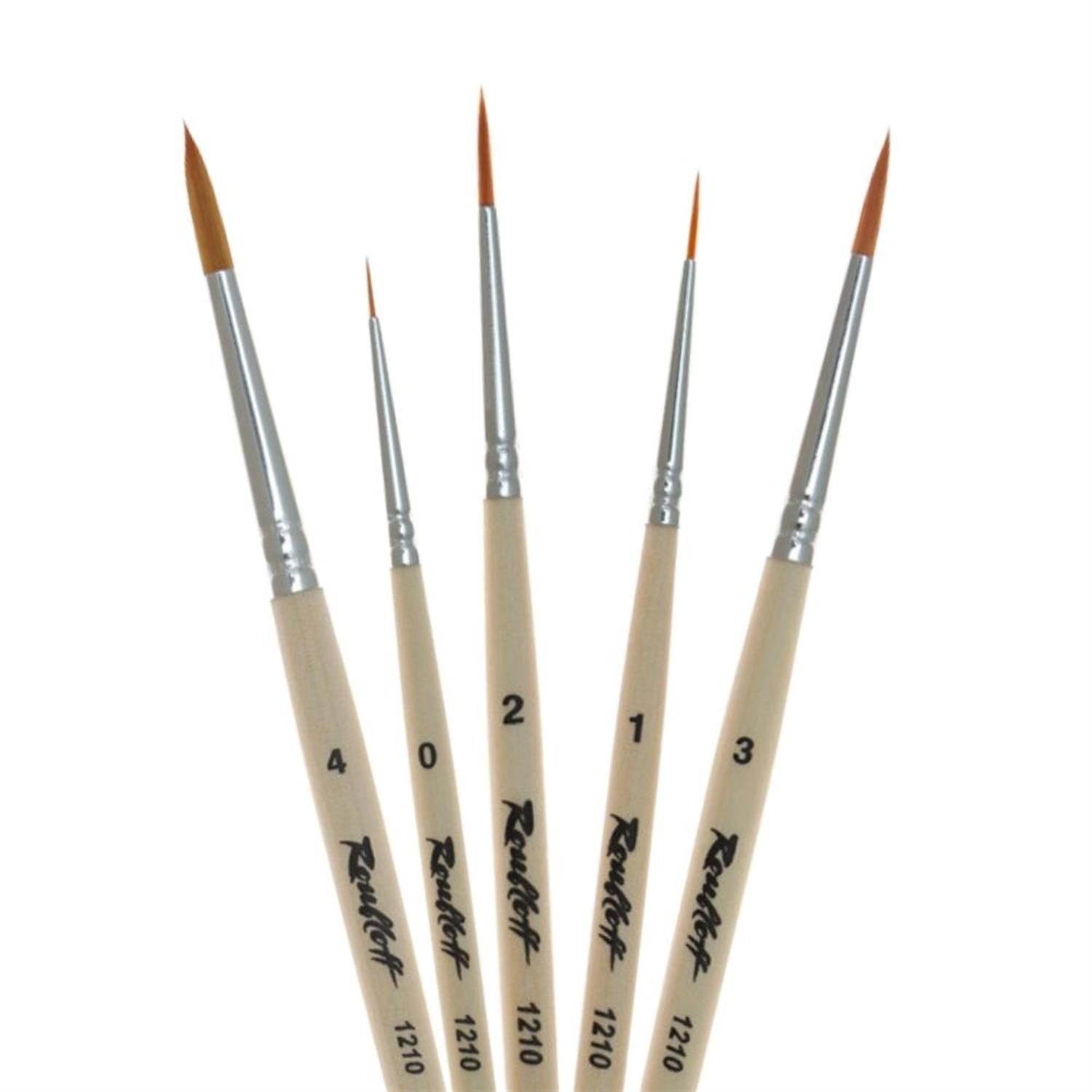 Roubloff Seri 1210 Yeni Nesil Sentetik Yuvarlak Fırçalar