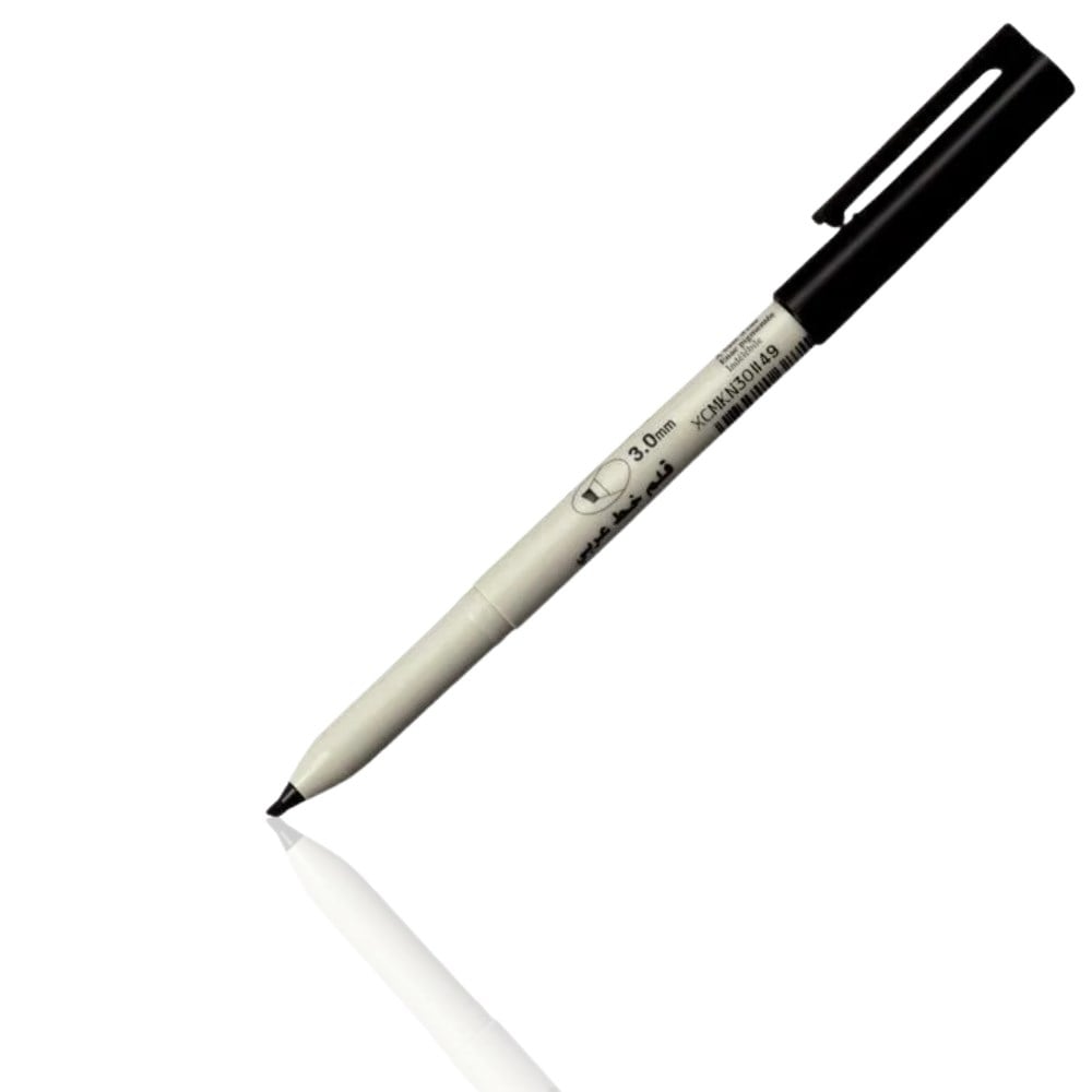 Sakura Kaligrafi Kalemi Yan Kesik 3.0 mm Siyah