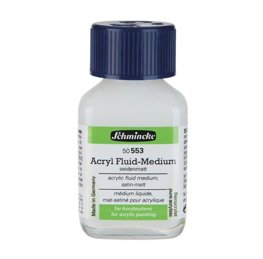 Schmincke Fluid Medium Yarı Mat Sıvı Akrilik Medyumu 60 ml 50553