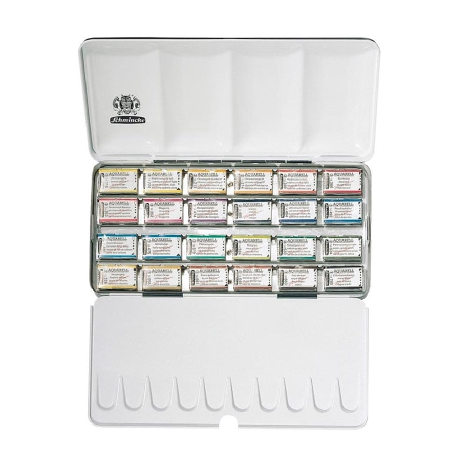 Schmincke Horadam Aquarell 24'lü Tam Tablet 75425