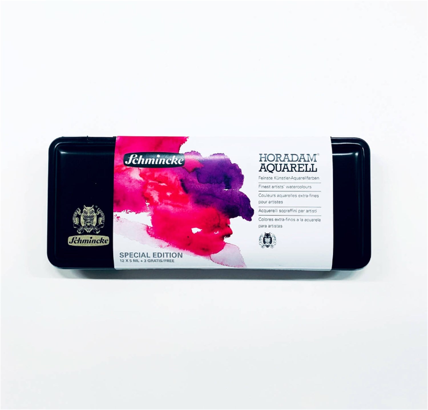 Schmincke Horadam Aquarell Special Edition 12li 5 ml Metal Box 74808