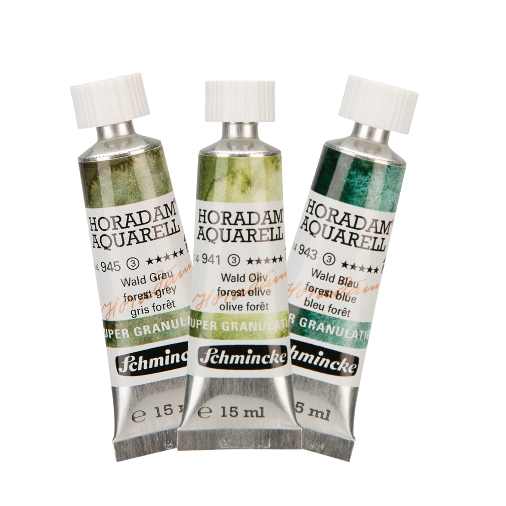 Schmincke Horadam Aquarell Super Granulation Sulu Boyalar 15 ml Forest Serisi