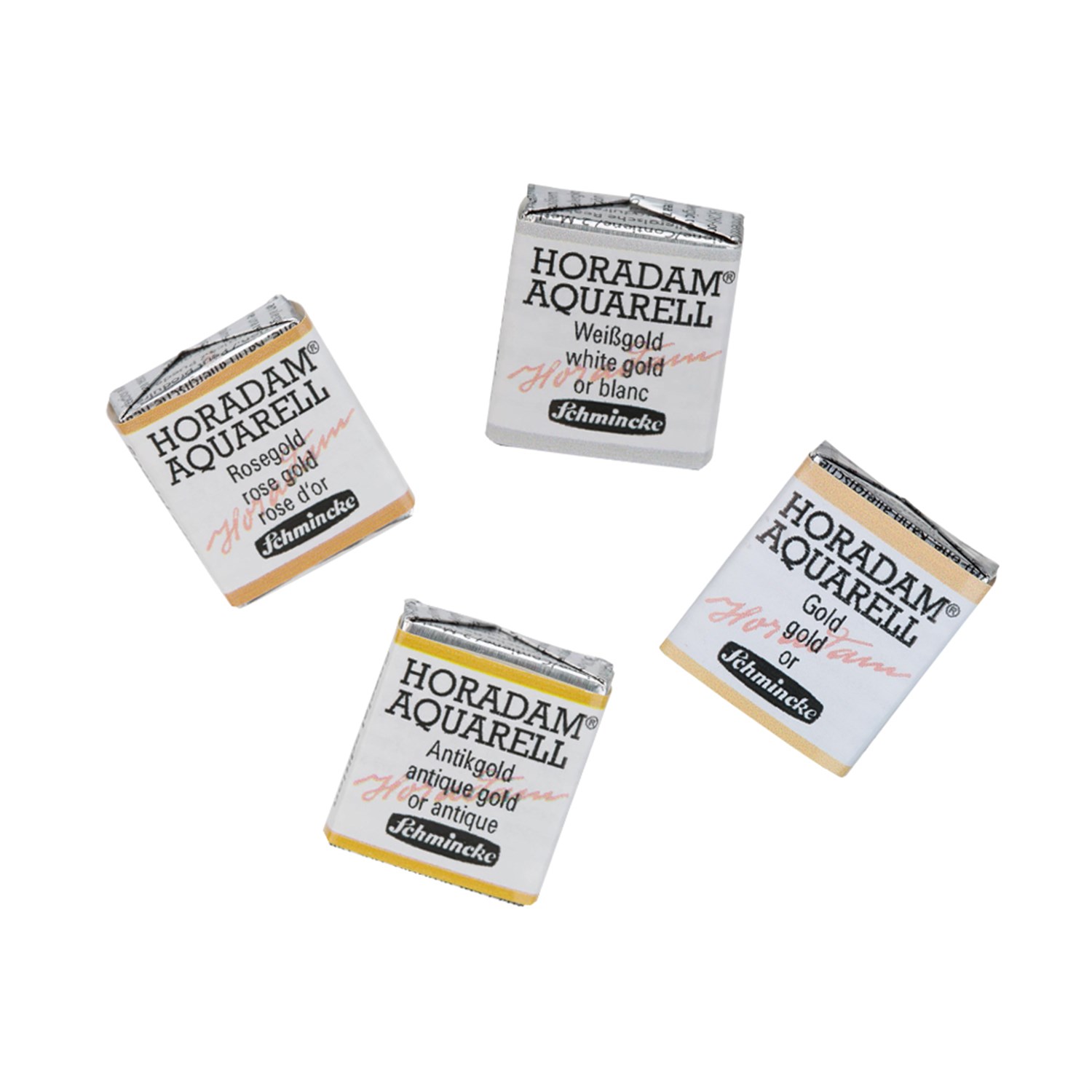 Schmincke Horadam Aquarell Tablet Yaldız Sulu Boyalar