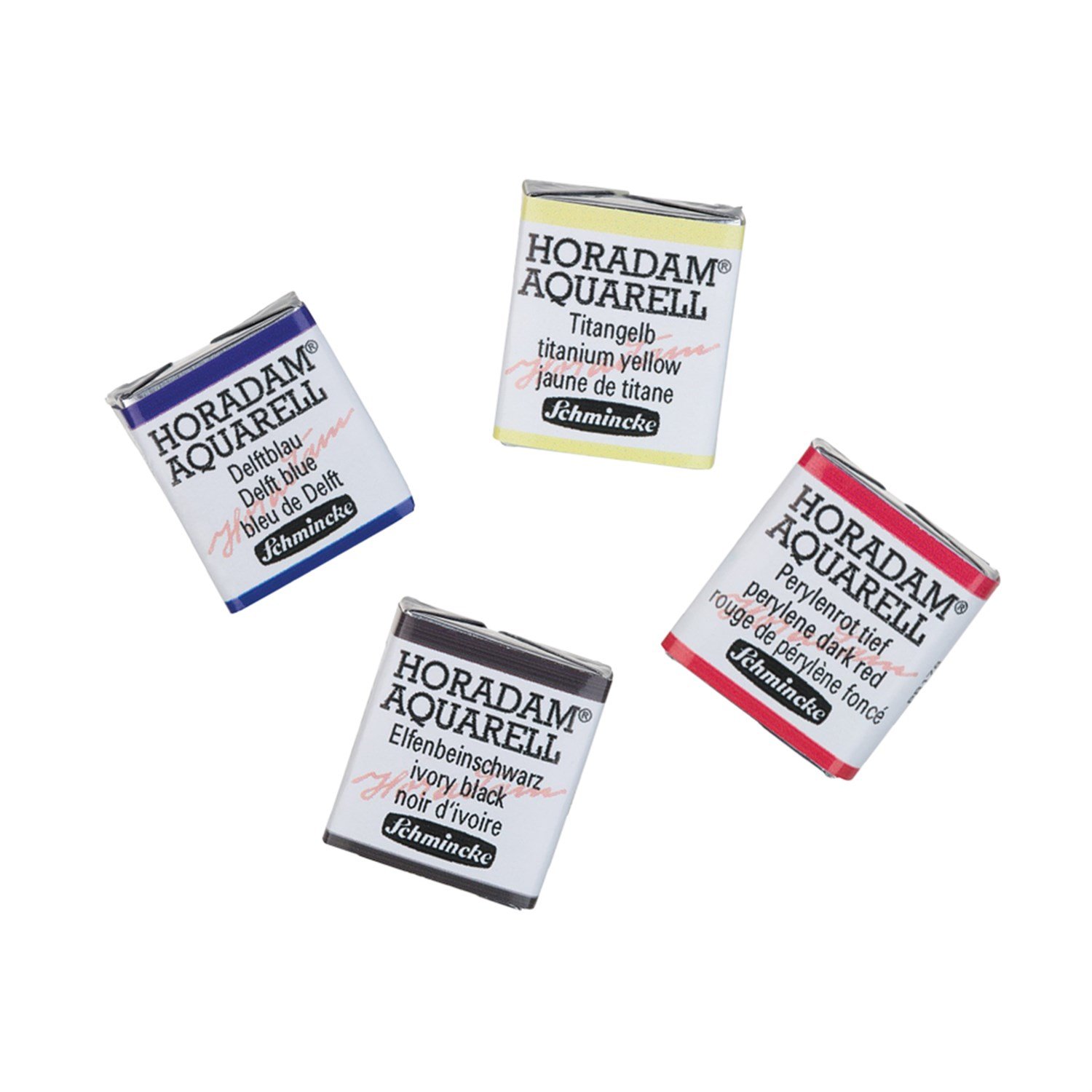 Schmincke Horadam Aquarell Yarım Tablet Sulu Boyalar