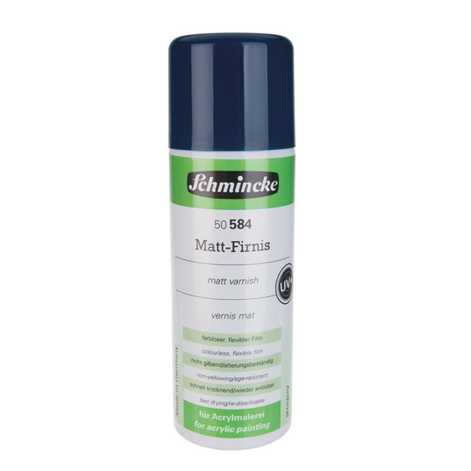 Schmincke Medium 584 Matt Varnish UV Korumalı Mat Sprey Vernik 300 ml